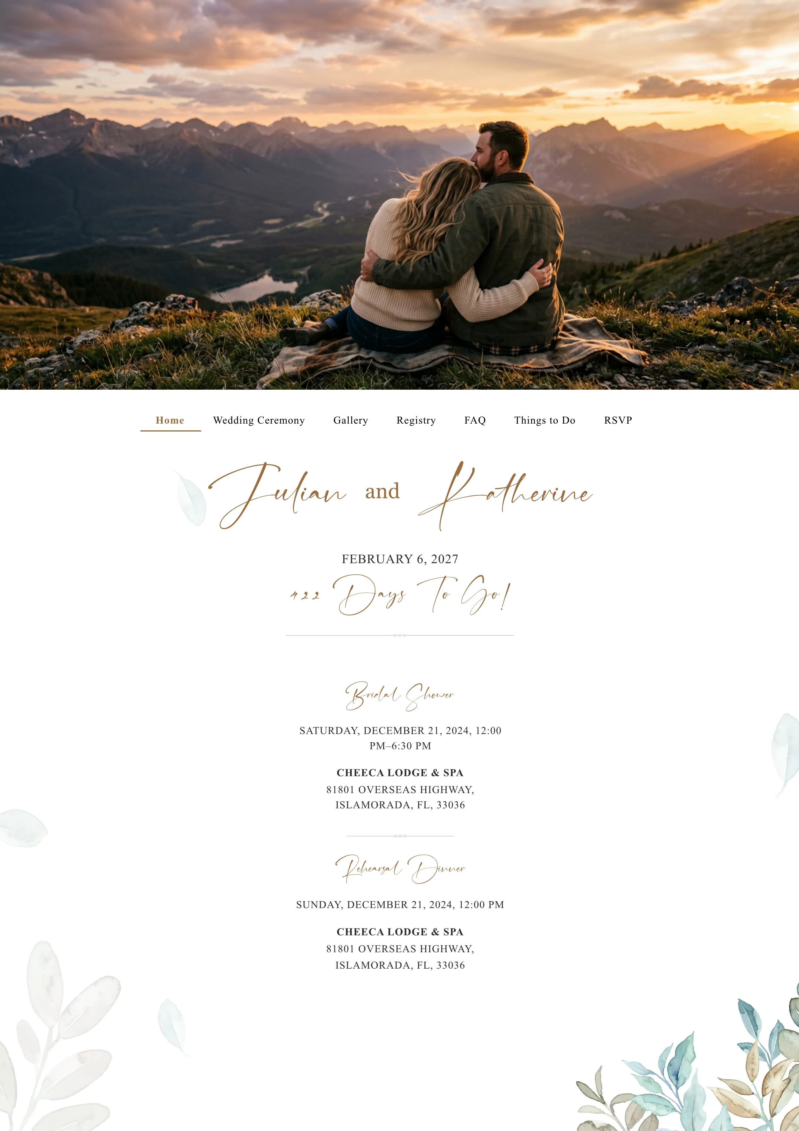 Couple in sunflower field