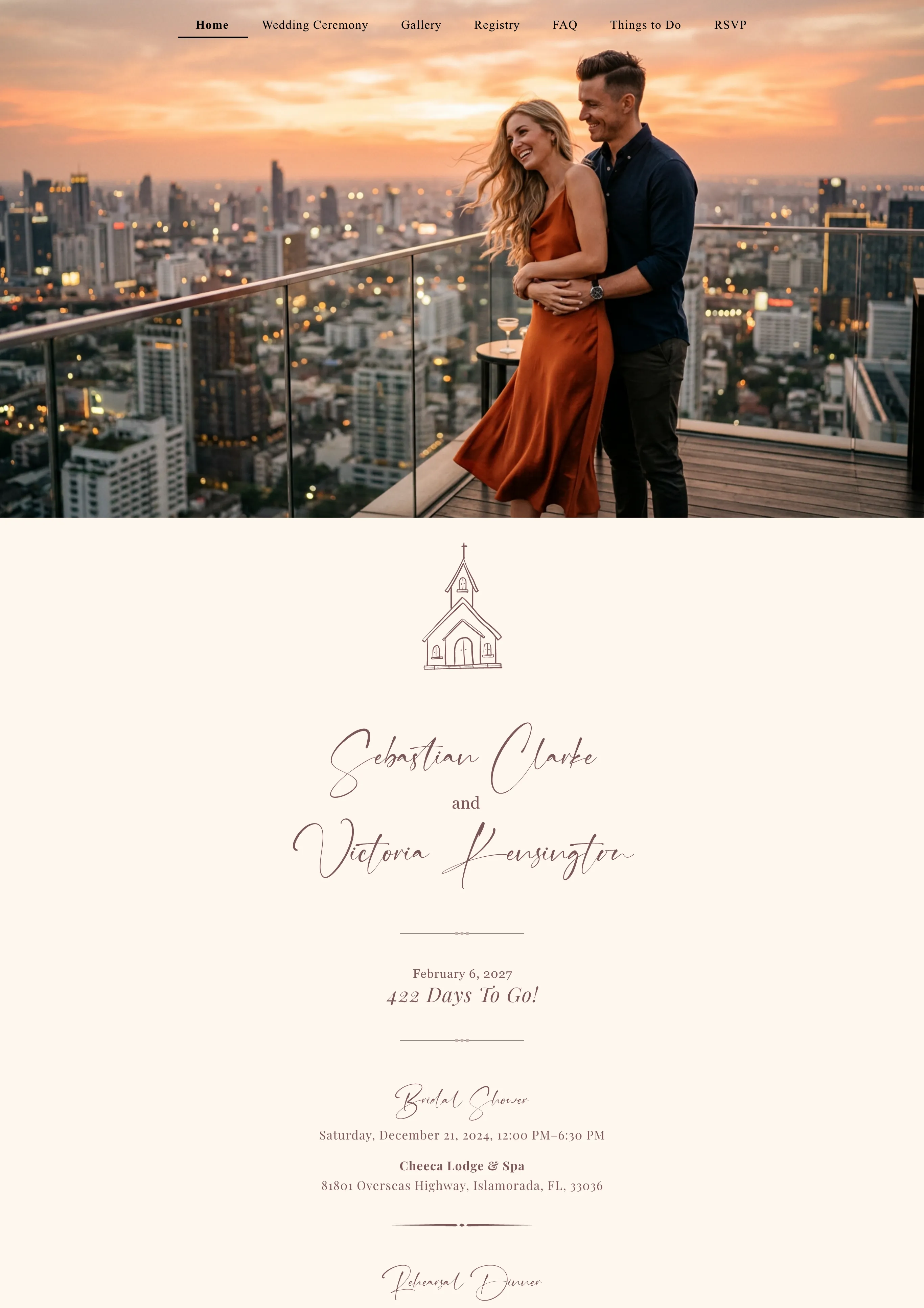 Couple in sunflower field